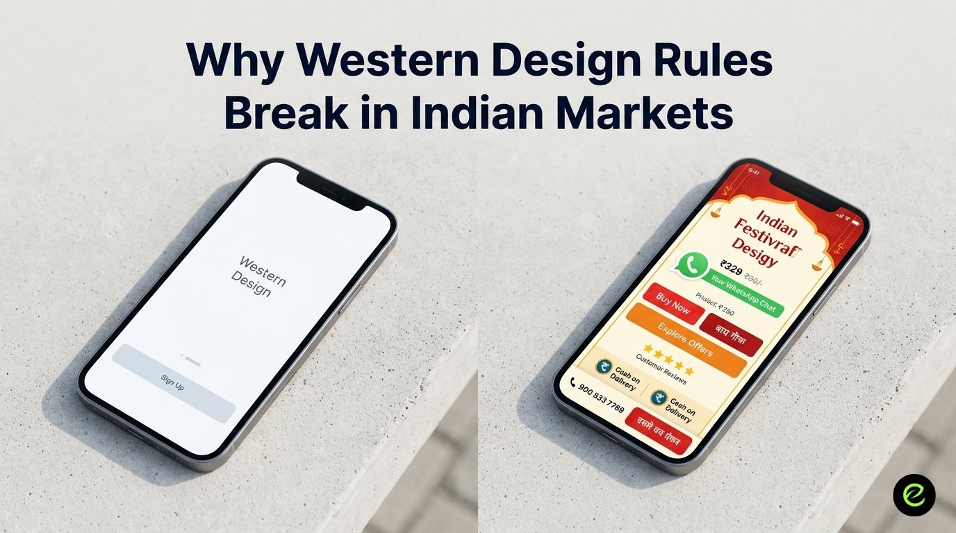 Why Western Design Rules Break in Indian Markets