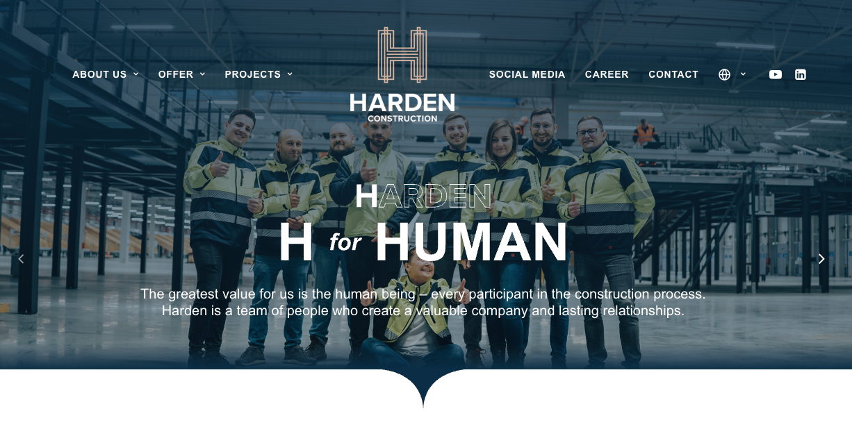 Corporate Industrial Website Development